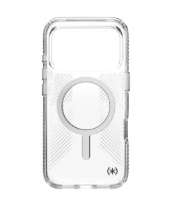 SPECK IPHONE 17 PRO CASE (150973-3223) PRESIDIO PERFECT CLEAR GRIP + MS-CLEAR/CLEAR/SILVER