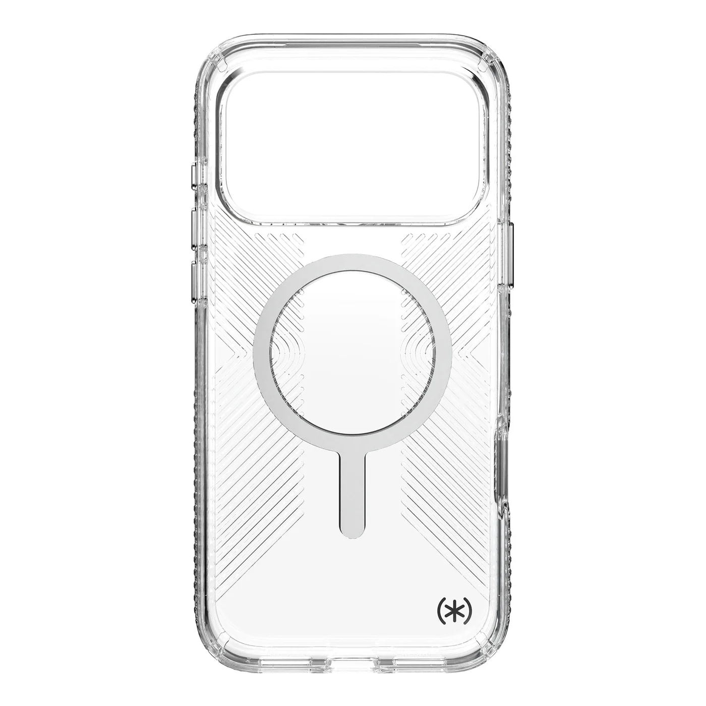 SPECK IPHONE 17 PRO MAX CASE (150982-3223) PRESIDIO PERFECT CLEAR GRIP + MS-CLEAR/CLEAR/SILVER