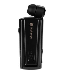 iXchange UA27 In-ear Bluetooth Handsfree Ακουστικό Πέτου Μαύρο