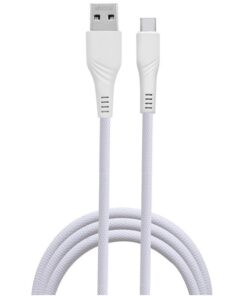 Ezra - Type-C Fast Data Cable 3A 1m - White
