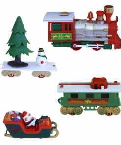 mm Christmas Tree Train Set – Το δρομολόγιο των γιορτών