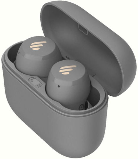 Edifier X3 Lite Earbud Bluetooth Handsfree Ακουστικά με Αντοχή στον Ιδρώτα και Θήκη Φόρτισης Γκρι - Image 4