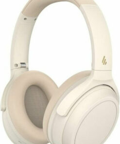 Edifier WH700NB Ασύρματα / Ενσύρματα Over Ear Ακουστικά με 68 ώρες Λειτουργίας και Quick Charge Μπεζ