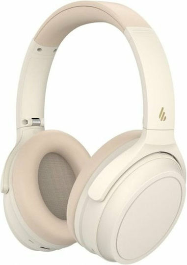Edifier WH700NB Ασύρματα / Ενσύρματα Over Ear Ακουστικά με 68 ώρες Λειτουργίας και Quick Charge Μπεζ