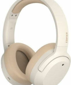 Edifier W820NB Plus Ασύρματα / Ενσύρματα Over Ear Ακουστικά με 49 ώρες Λειτουργίας Ivory