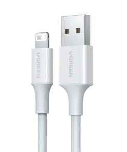 Καλώδιο Φόρτισης UGREEN US155 20728 USB σε Lightning 1m Λευκό