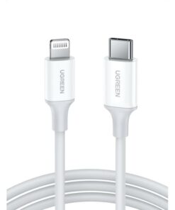 Καλώδιο Φόρτισης UGREEN US171 10493 USB-C σε Lightning PD 18W 1m Λευκό