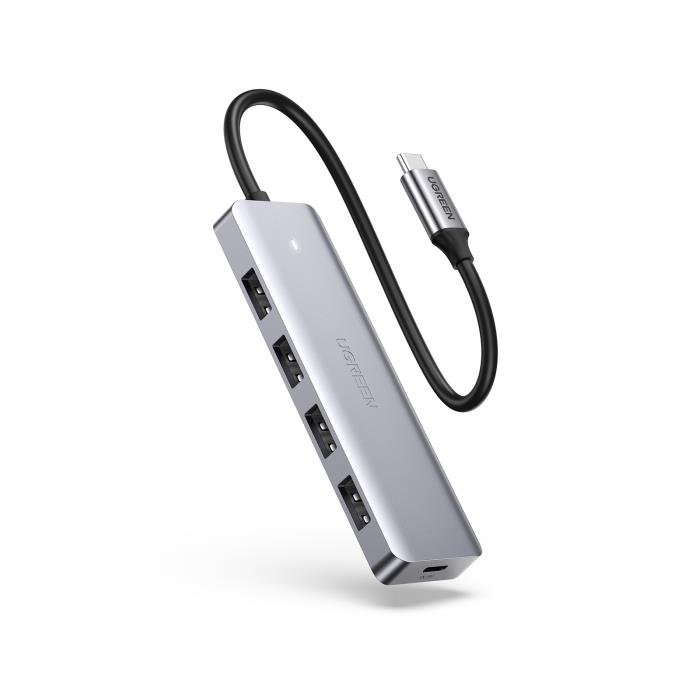 USB-C 3.0 Hub 4 Θέσεων UGREEN CM219 70336 Γκρί - Image 2