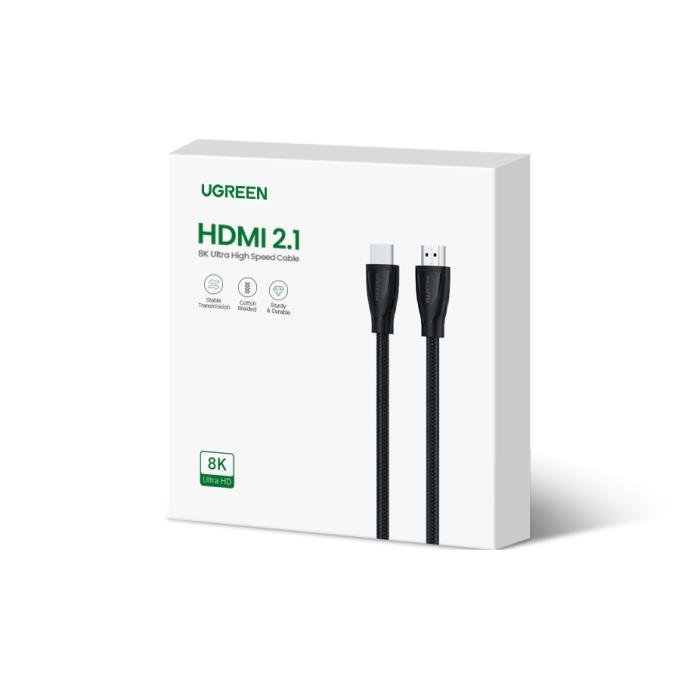 Καλώδιο HDMI M/M 8K/60Hz UGREEN HD140 80404 3m Μαύρο - Image 2