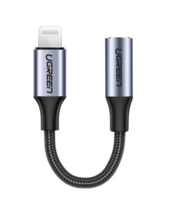 Αντάπτορας Lightning σε 3.5mm M/F UGREEN US211 30756 Μαύρο