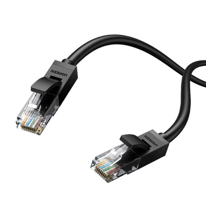 Καλώδιο Δικτύου UTP CAT6 UGREEN NW102 20158 0.5m Μαύρο - Image 2