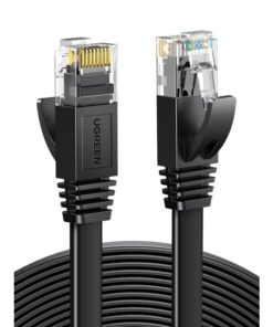 Καλώδιο Δικτύου UTP CAT6 UGREEN NW102 50173 1m Flat Μαύρο