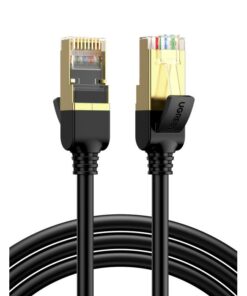 Καλώδιο Δικτύου F/FTP CAT7 UGREEN NW107 11271 5m Pure Copper Μαύρο