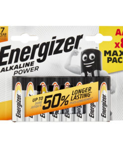 Αλκαλικές μπαταρίες Εnergizer Alkaline Power AA-LR6, σε blister 8 τεμαχίων. - ENERGIZER AA-LR06/8TEM ALKALINE POWER
