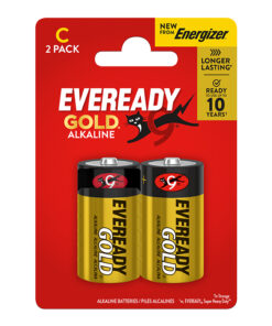 Αλκαλική μπαταρία Eveready Gold C-LR14 1.5V, σε blister 2 τεμαχίων. - EVEREADY GOLD C CP2 EU