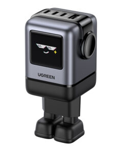 Φορτιστής Σπιτιού GaN PD 100W UGREEN X688 45515B 4 Θέσεων Γκρί