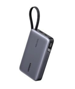 Power Bank 20000mAh PD 145W UGREEN PB551 55992B 2 Θέσεων, με καλώδιο 100W USB-C Γκρι