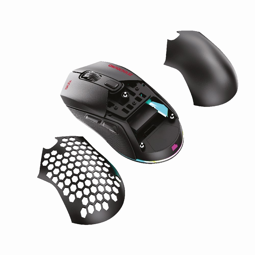 Ασύρματο/Ενσύρματο Ποντίκι 2.4GHz/BT/USB Zeroground MS-4600WG KIMURA v4.0 - Image 2