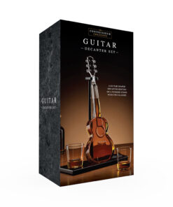 The Source – Guitar Decanter Set — Καράφα & Ποτήρια “Κιθάρα” – Το Σετ για τον Λάτρη της Μουσικής