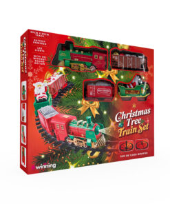 The Source - Christmas Tree Train Set – Διακοσμητικό Χριστουγεννιάτικο Τρενάκι με Ράγες