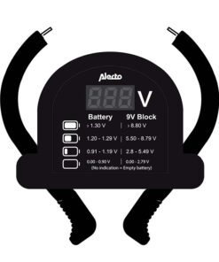 Universal ψηφιακό tester μπαταριών. - ALECTO BTT2