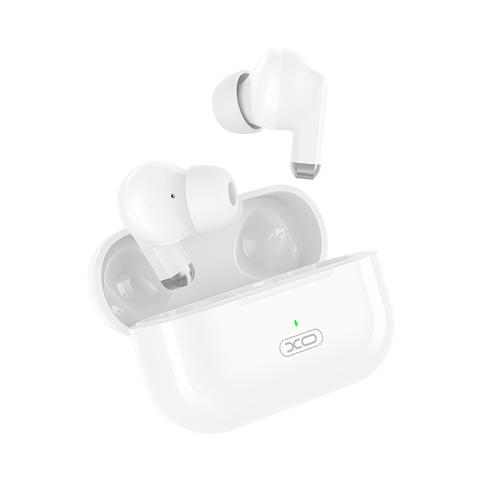 Bluetooth ακουστικά handsfree με θήκη ασύρματης φόρτισης, σε λευκό χρώμα - XO X40 TWS - Image 2