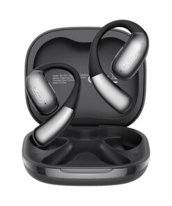 Ασύρματα Bluetooth ακουστικά handsfree με τεχνολογία ΑΙ, σε μαύρο χρώμα - XO G37 LEATHER BLACK COLOR