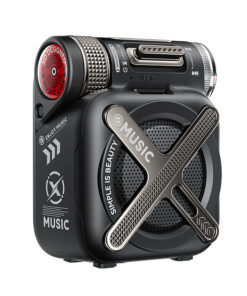 Mini Bluetooth φορητό ηχείο, σε μαύρο χρώμα - XO F72 MECHA BLACK COLOR