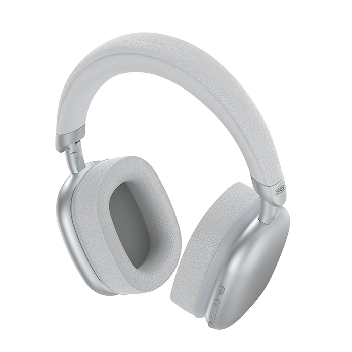 Ασύρματα Over-Ear ακουστικά με τεχνολογία ακύρωσης θορύβου (ANC), σε ασημί χρώμα - XO BE55 SILVER COLOR - Image 4