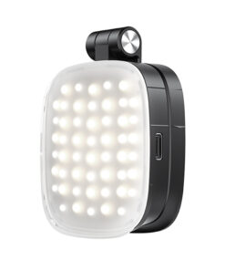 Πολυμορφικό φως για λήψη φωτογραφιών, με ενσωματωμένο καθρέφτη σε μαύρο χρώμα - XO SS26