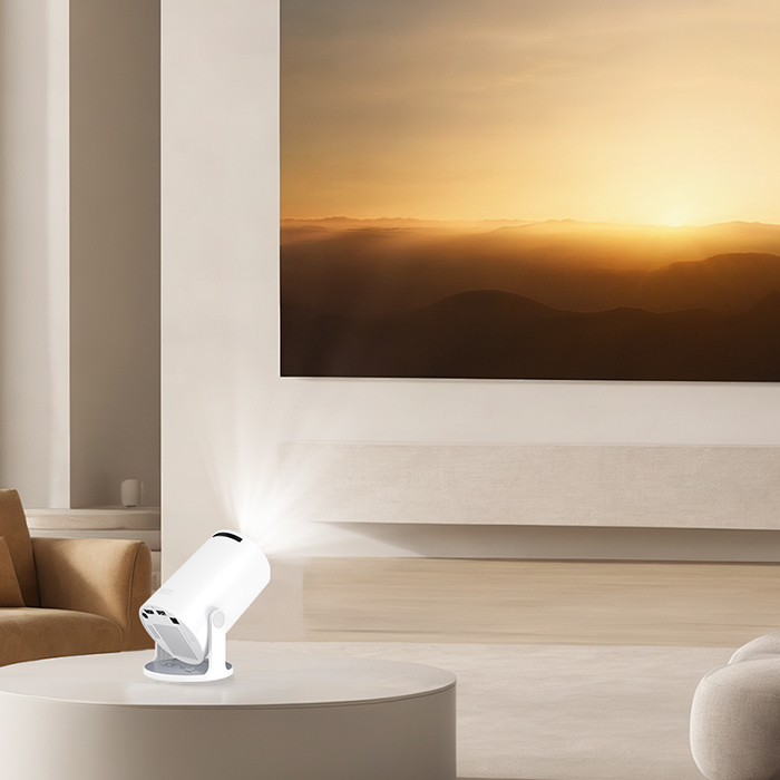 Mini φορητός projector σε λευκό χρώμα - XO FF03 - Image 4
