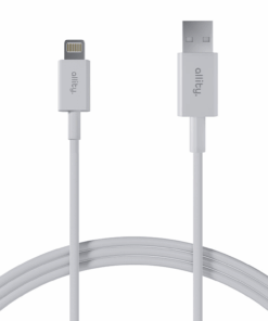 Καλώδιο Allity AUC-03 USB-A - Lightning 1,0 m 2,4A λευκό