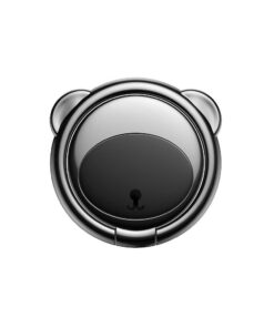 Baseus Bear Ring holder for phones (Black) (6953156277298)