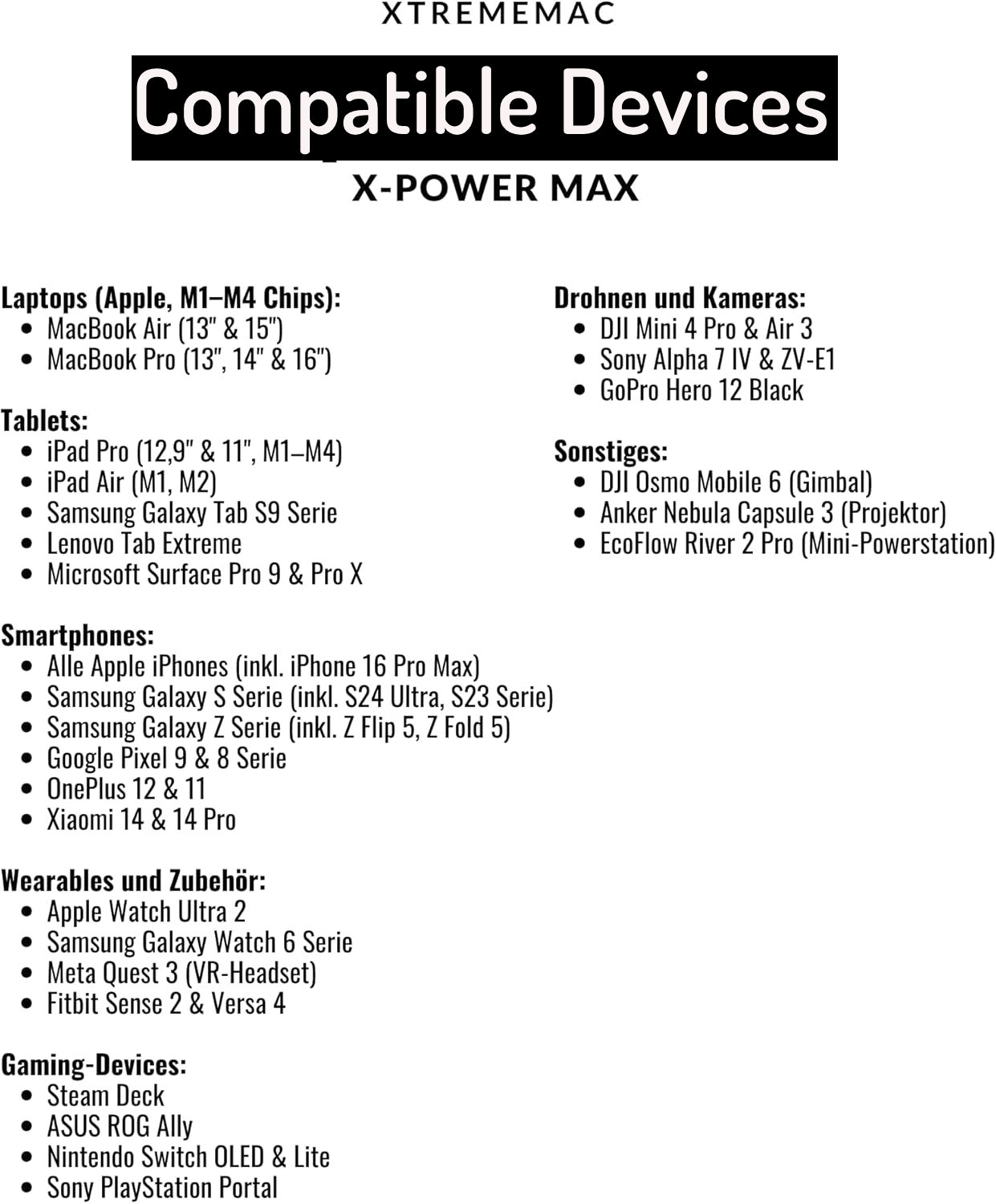 XTREME MAC (XWH-XPM-13) X-POWER MAX - Image 6