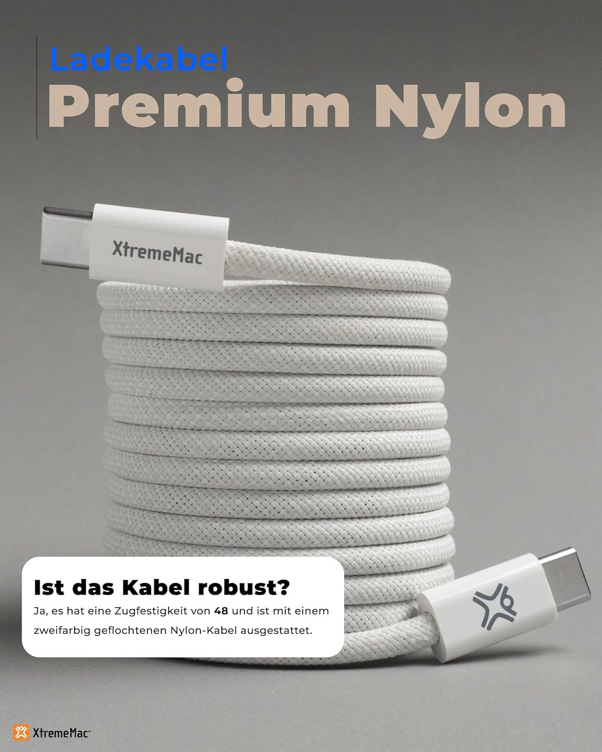 XTREME MAC (XWH-XMG-03) X-MAGNET - MAGNETIC CABLE USB-C IPHONE - USB 2 - 60W - 2METERS - Image 4