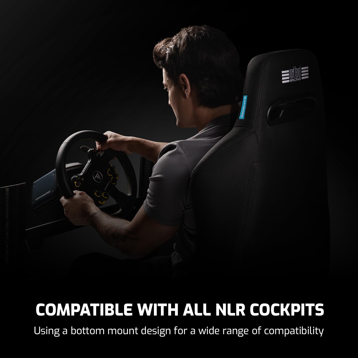 NEXT LEVEL RACING (NLR-E063) ERS3 HYPERCOOL VENTILATED SIM RACING SEAT ( FABRIC & MESH ) - Image 4