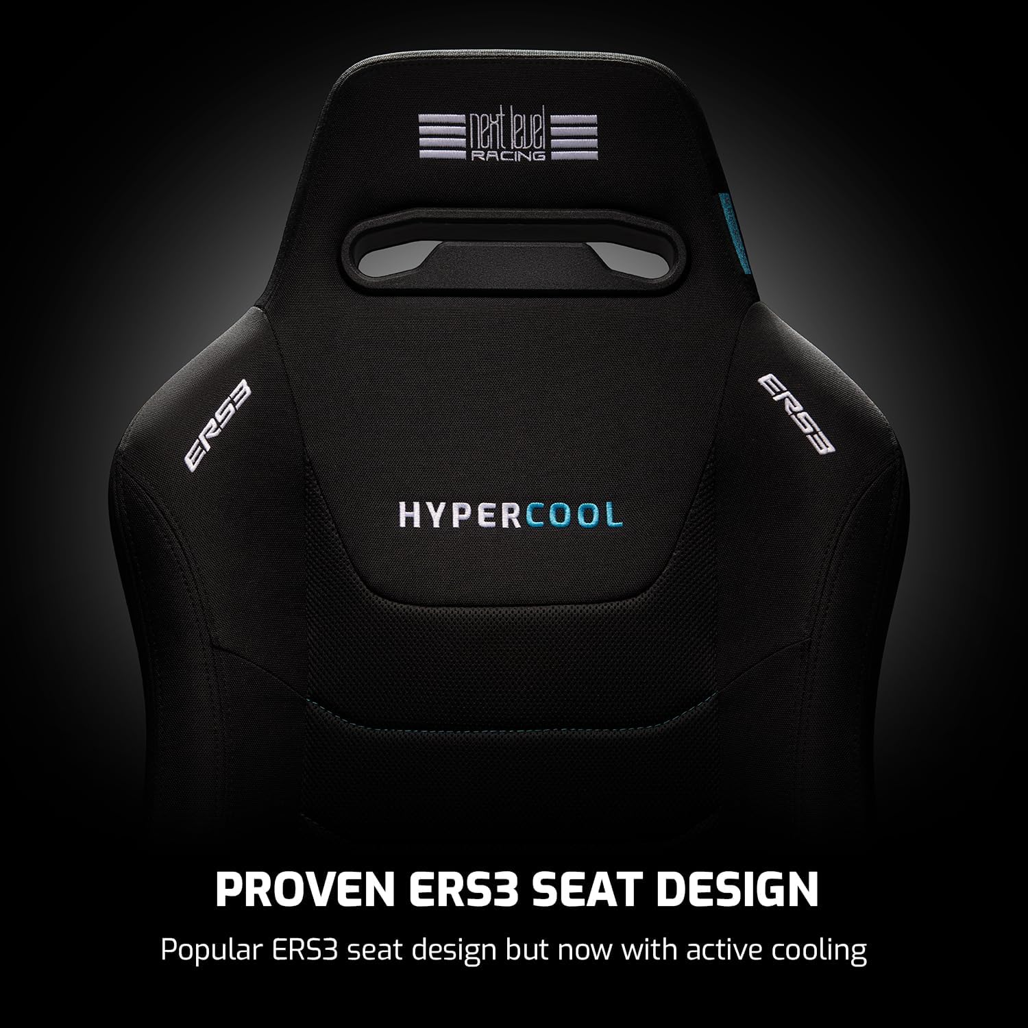 NEXT LEVEL RACING (NLR-E063) ERS3 HYPERCOOL VENTILATED SIM RACING SEAT ( FABRIC & MESH ) - Image 5