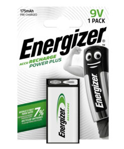 Επαναφορτιζόμενη μπαταρία Energizer 6F22, 9V σε blister. - ENERGIZER 9V-HR22 175mAh BATTERY