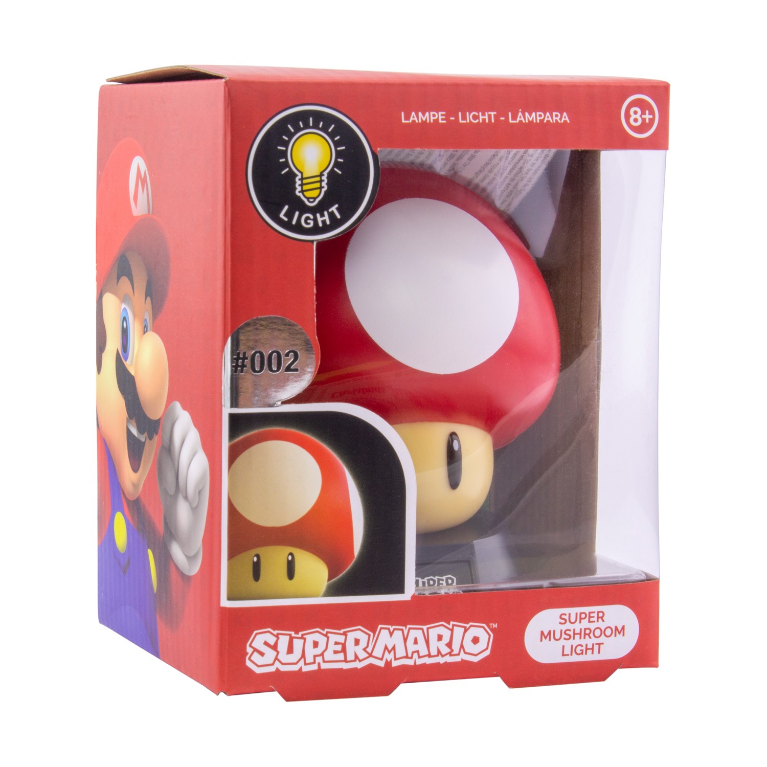 Paladone Icons: Super Mario - Super Mushroom Light (PP4375NNV5ID) - Image 4