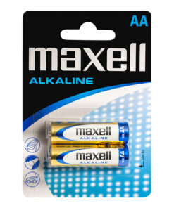 Αλκαλικές μπαταρίες Maxell AA-LR6, σε blister 2 τεμαχίων. - MAXELL AA-LR6/2TEM ALKALINE POWER