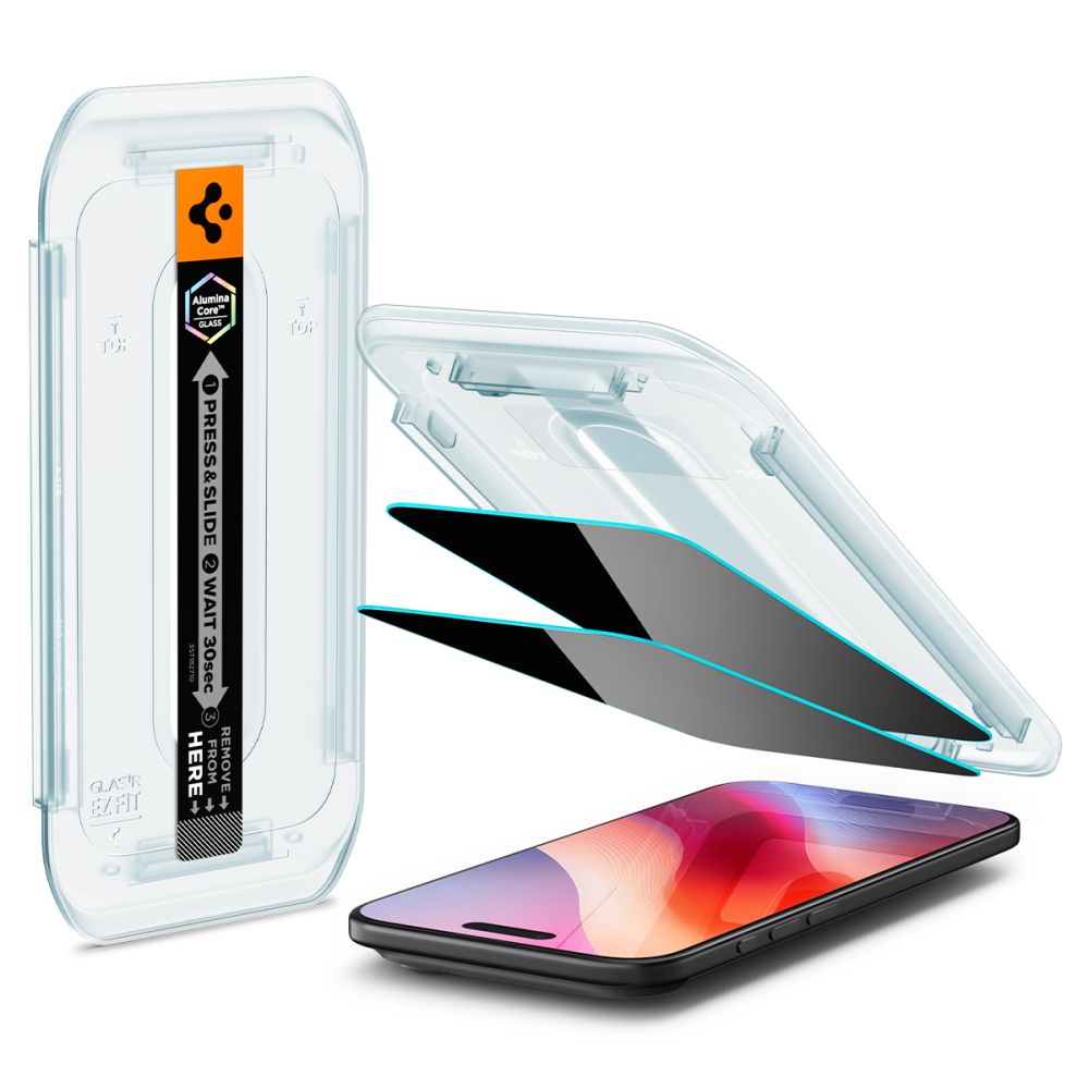 SPIGEN GLAS.TR ”EZ FIT” 2-PACK IPHONE AIR PRIVACY 8800283309928-AGL09862