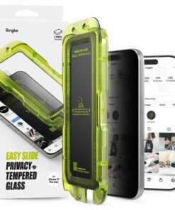 RINGKE EASY SLIDE 2-PACK ΓΥΑΛΙ ΠΡΟΣΤΑΣΙΑΣ PRIVACY IPHONE 17 PRO (8800328811430)