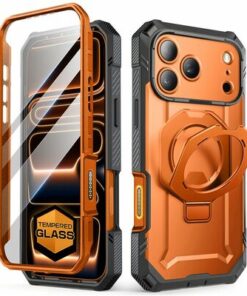 SUPCASE UB GRIP PRO MAG MAGSAFE IPHONE 17 PRO MAX CLEAR/CORAL EAN: 843439159884
