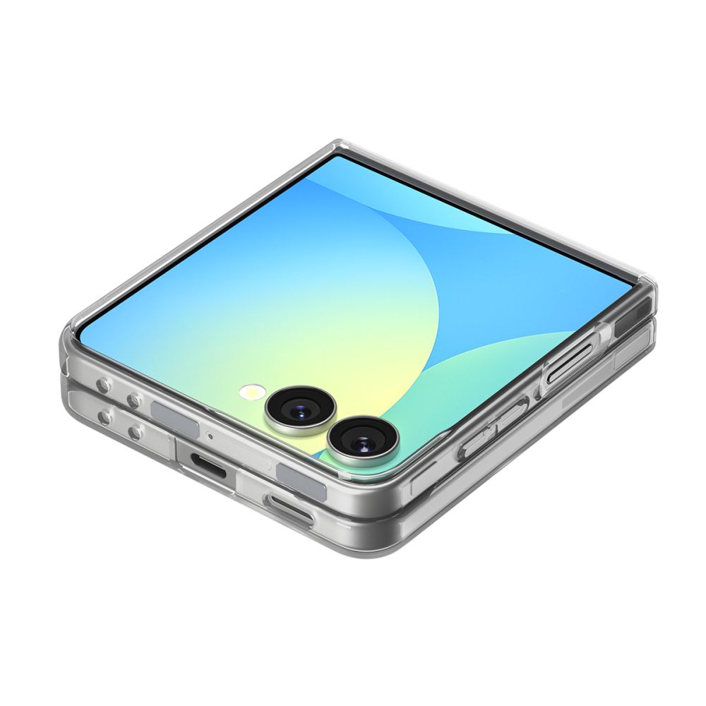 SPIGEN AIRSKIN MAG MAGSAFE GALAXY Z FLIP 7 CRYSTAL CLEAR/WHITE EAN: 8800283303919 ACS09556 - Image 5
