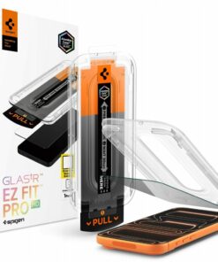 SPIGEN GLAS.TR ”EZ FIT PRO” προστατευτικό γυαλί PRIVACY για iPhone 16 Pro / 17 / 17 Pro (AGL10098)