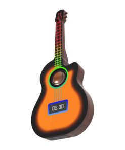The Source – Bluetooth Ηχείο “Wireless Guitar Speaker” – Φωτιζόμενη Κιθάρα με Ραδιόφωνο & Ρολόι