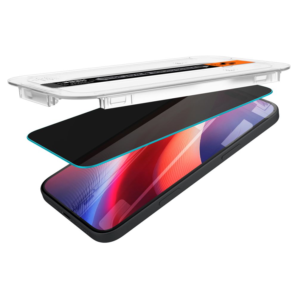 SPIGEN GLAS.TR ”EZ FIT” 2-PACK IPHONE 15 / 16 PRIVACY 8809896752268 AGL06905 - Image 2