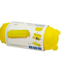 LogiLink Ηλεκτρολογικό Κουτί Εξωτερικής Τοποθέτησης IP44 σε Κίτρινο Χρώμα LPS217