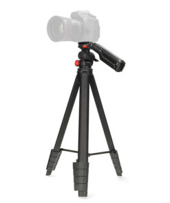 Τρίποδο αλουμινίου με max. ύψος 154cm για φωτογραφικές μηχανές και smartphones. - NEDIS TPOD2600BK