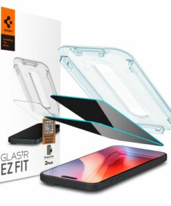 SPIGEN GLAS.TR ”EZ FIT” 2-PACK IPHONE 15 / 16 PRIVACY 8809896752268 AGL06905